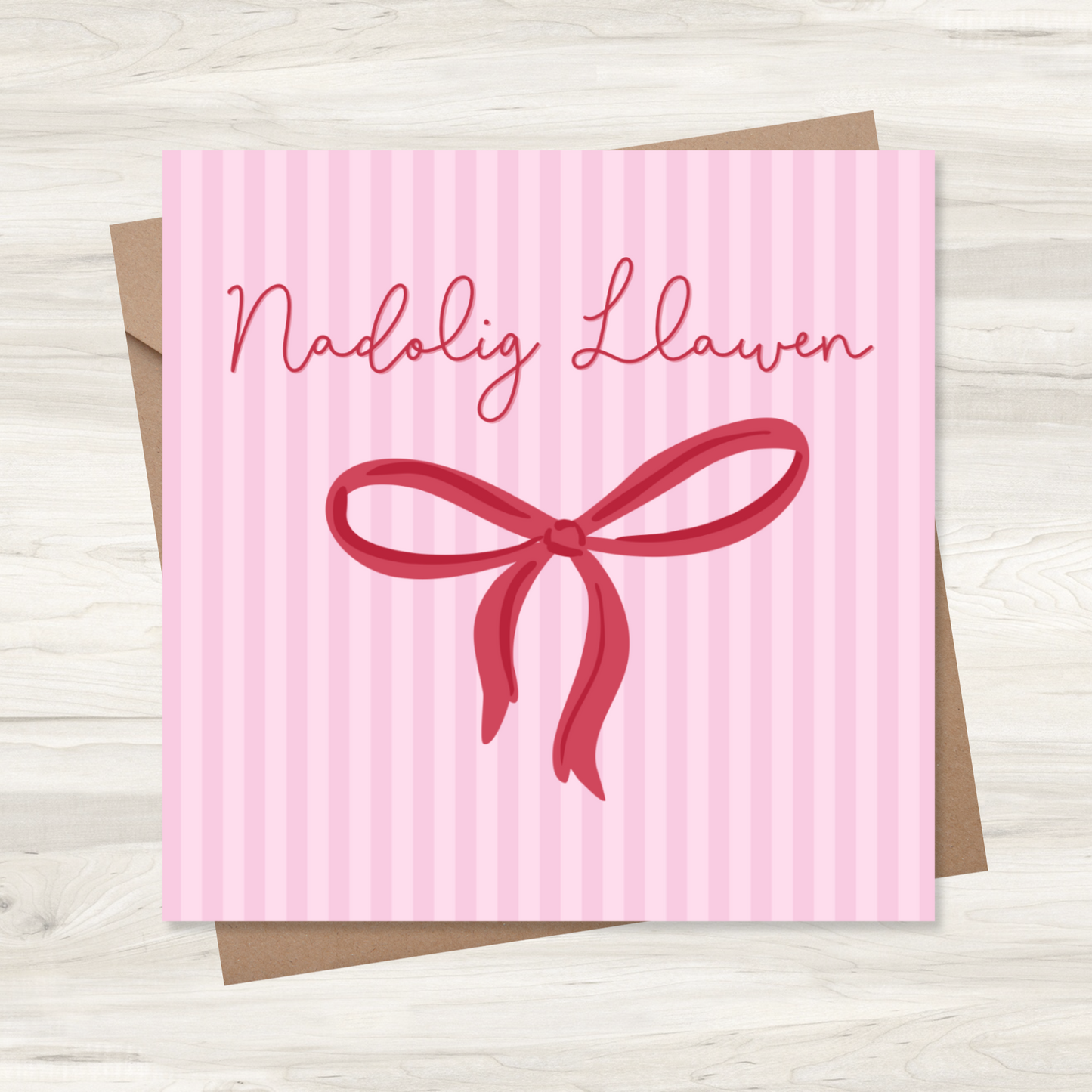 Carden Nadolig ~  'Nadolig Llawen'