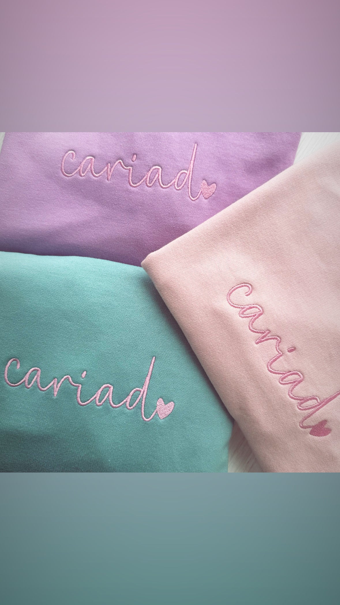 Siwmper ‘CARIAD'