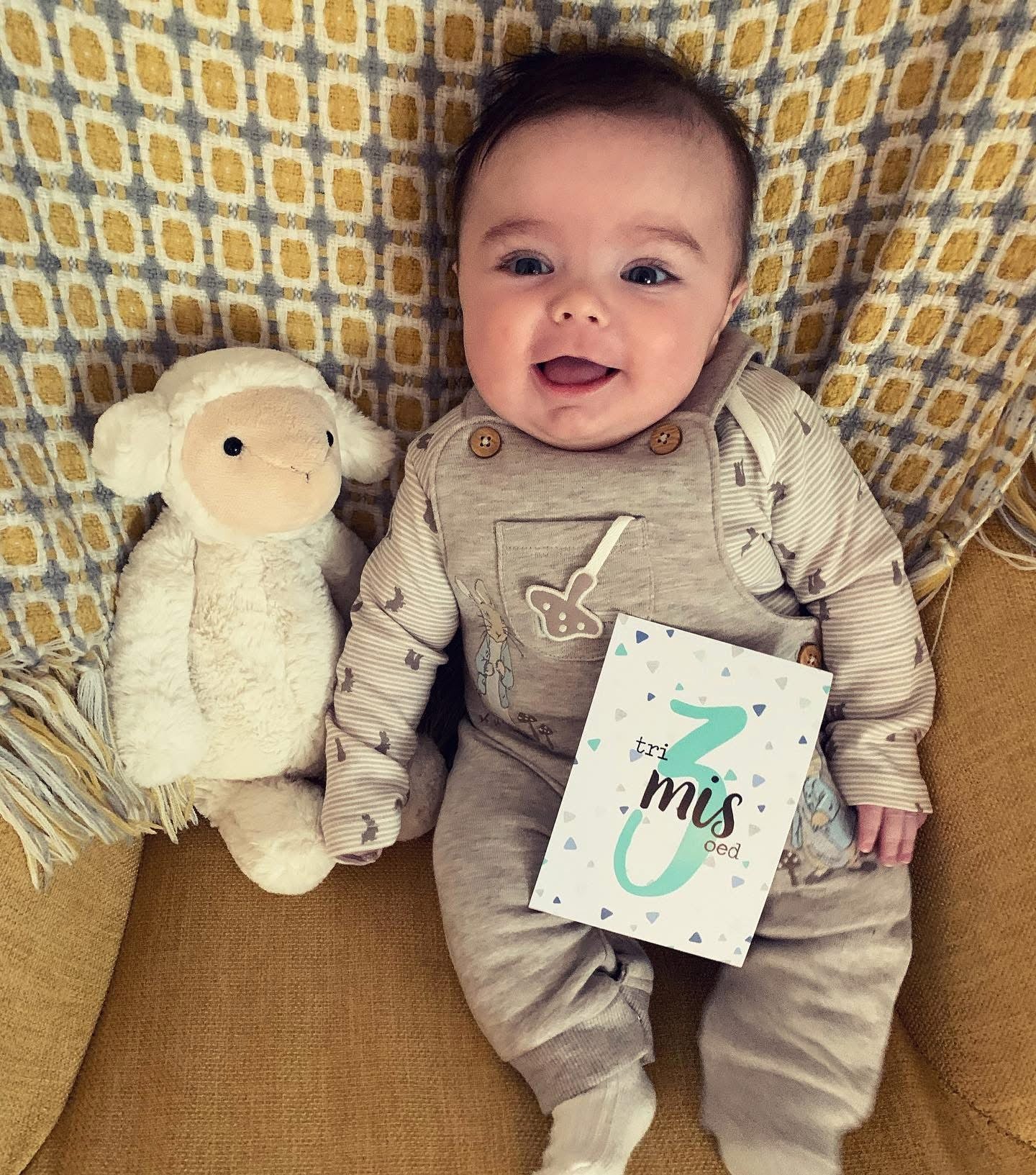 Cardiau Cerrig Milltir Babi (Bechgyn)