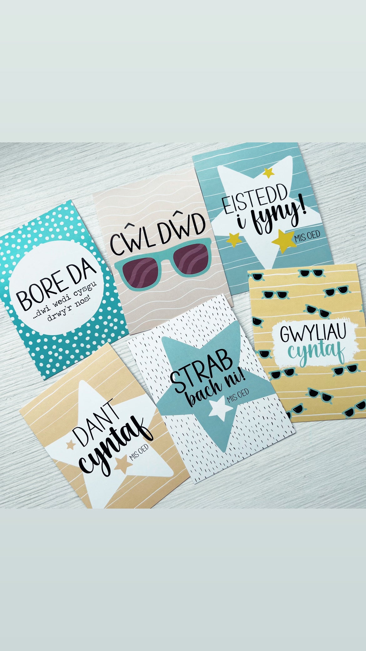 Cardiau Cerrig Milltir Babi (Bechgyn)